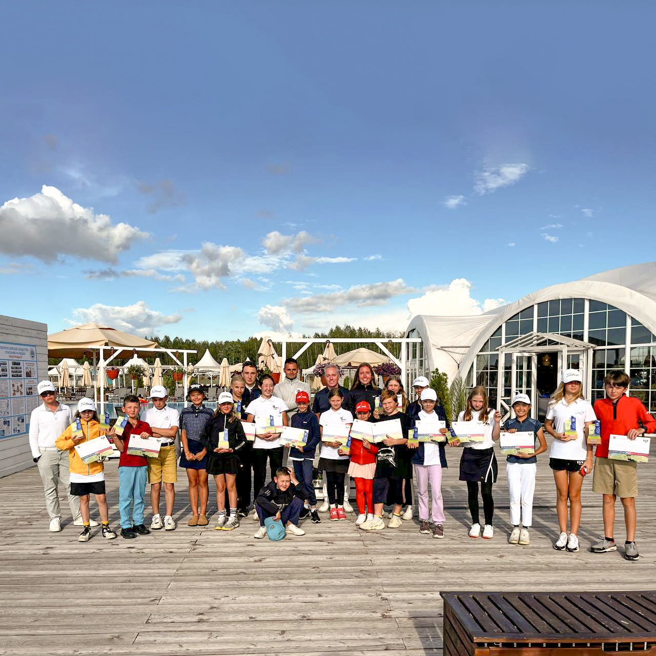Завершилась 3 смена MillCreek Junior Golf Camp