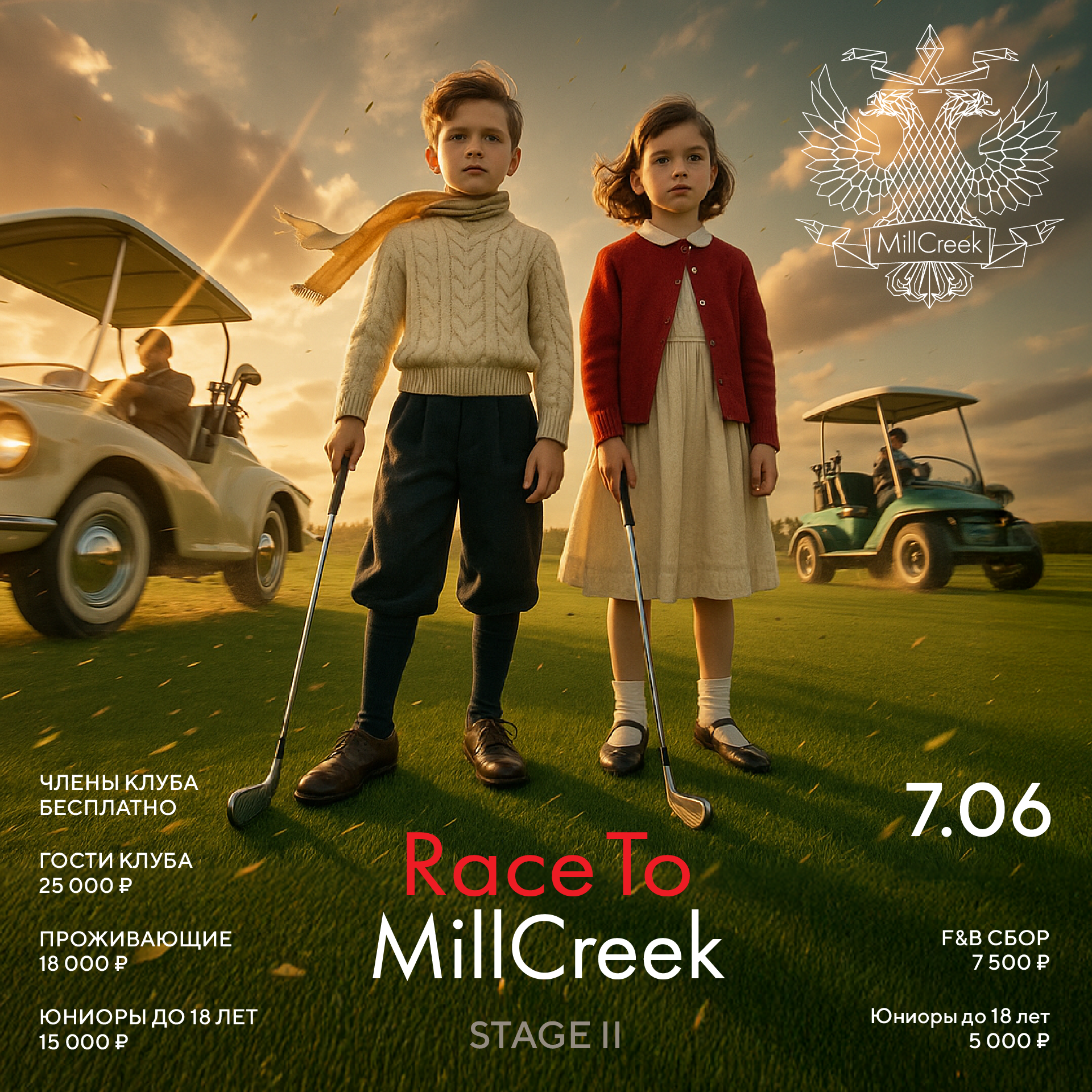 the second round of the Race to MillCreek tournament