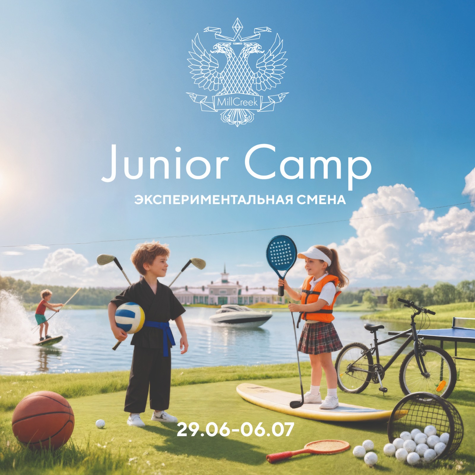 Junior camp – прекрасная новость для вас и ваших детей!